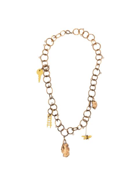 FABIANA FILIPPI charm-detail chain necklace