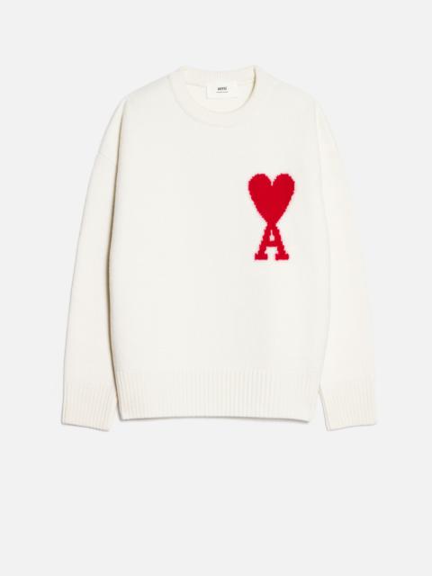 AMI Paris Ami de Coeur wool jumper