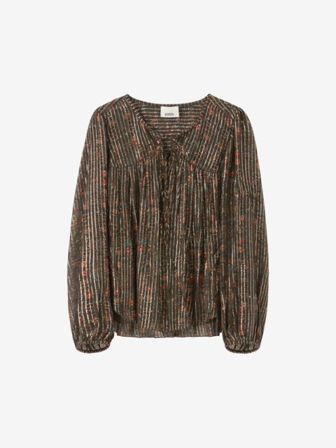 Isabel Marant AMETISSA SILK TOP