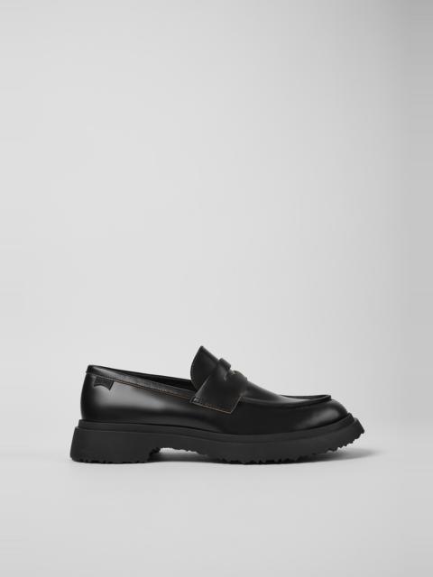 CAMPER Walden Black leather loafers