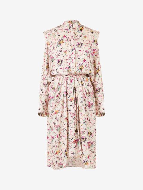 Isabel Marant Étoile OKELEYA FLORAL MIDI DRESS