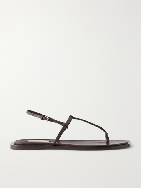 TOTEME T-strap Leather Flats