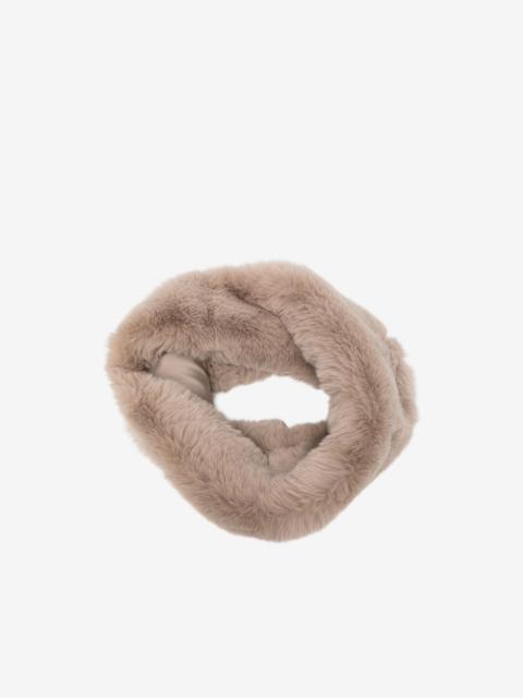 The Frankie Shop faux-fur scarf