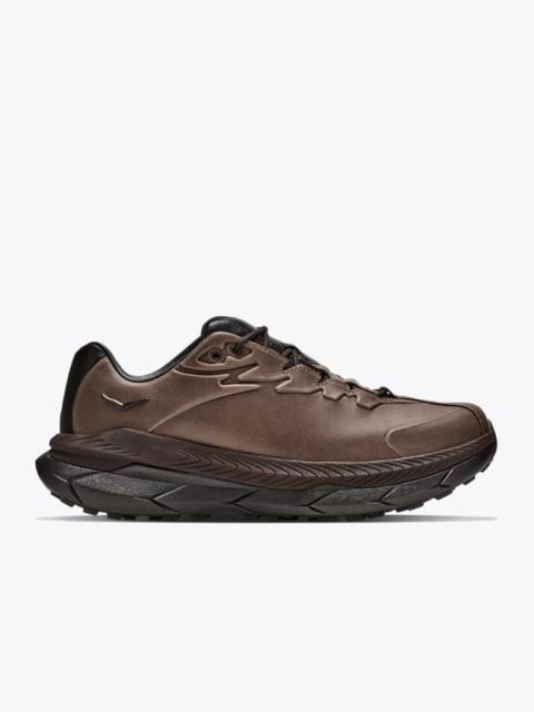 HOKA Elite Terrain System Tecton X 2 Shoes in Owl Grey/Cast Iron