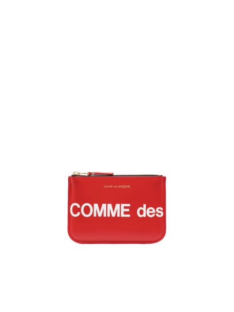 Comme Des Garçons small logo-print pouch