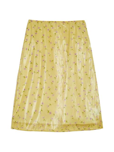 Jil Sander printed midi skirt