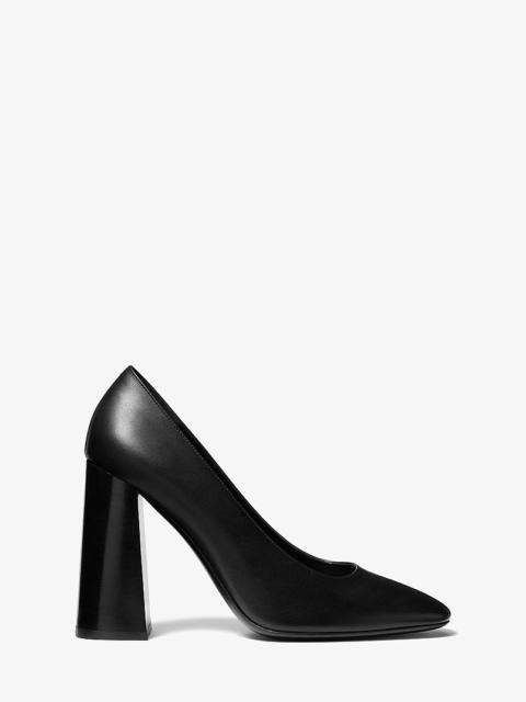 MICHAEL KORS COLLECTION Anna Leather Pumps
