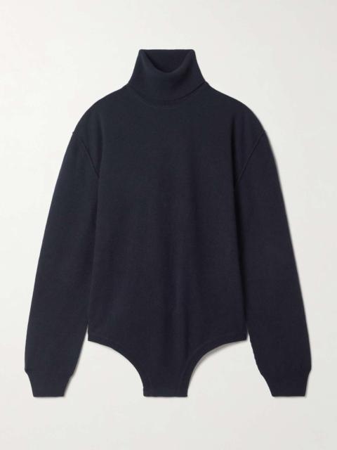 Maison Margiela Wool and cashmere-blend turtleneck bodysuit