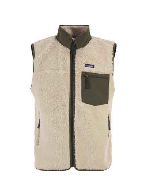Patagonia zip-up fleece-texture vest