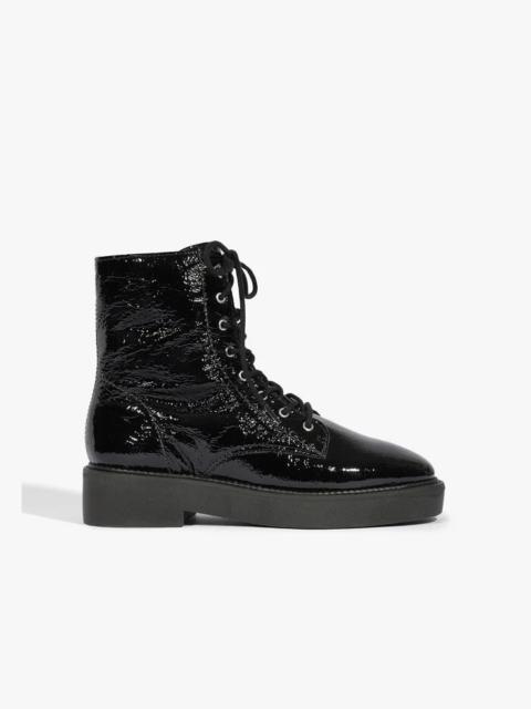 SCHUTZ Mckenzie Patent Leather Bootie
