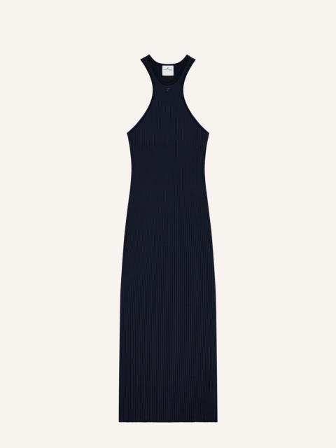 SCUBA RIB KNIT DRESS