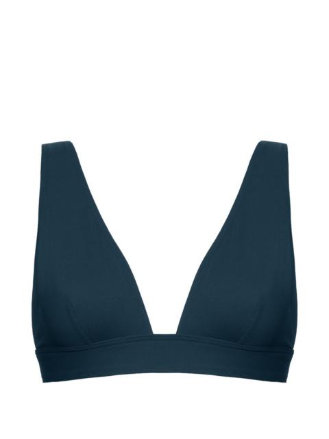 ERES Chrome triangle bikini top