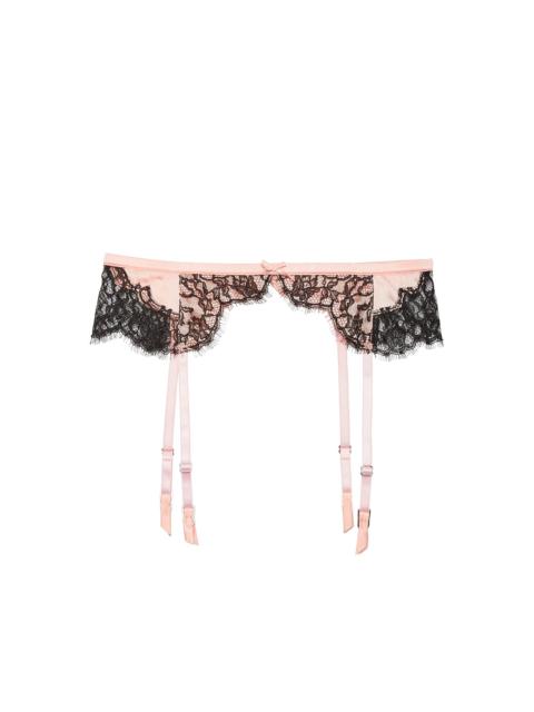 Iris Lace Garter Belt