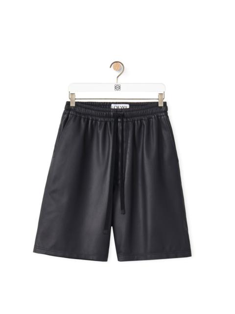 Loewe Drawstring shorts in nappa