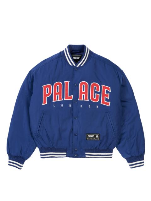 SATIN THE PARK JACKET BLUE