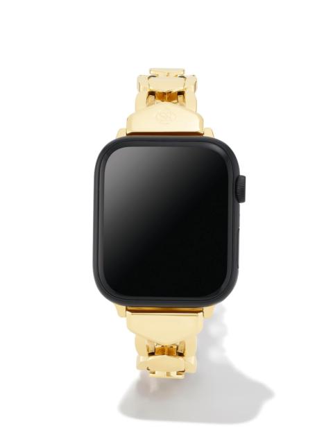 KENDRA SCOTT Davis Watch Band in Gold Tone Stainless Steel