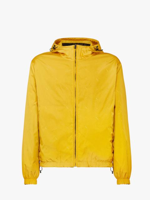 Yellow nylon jacket