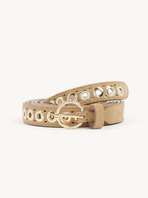 Sandro Two-row eyelet belt