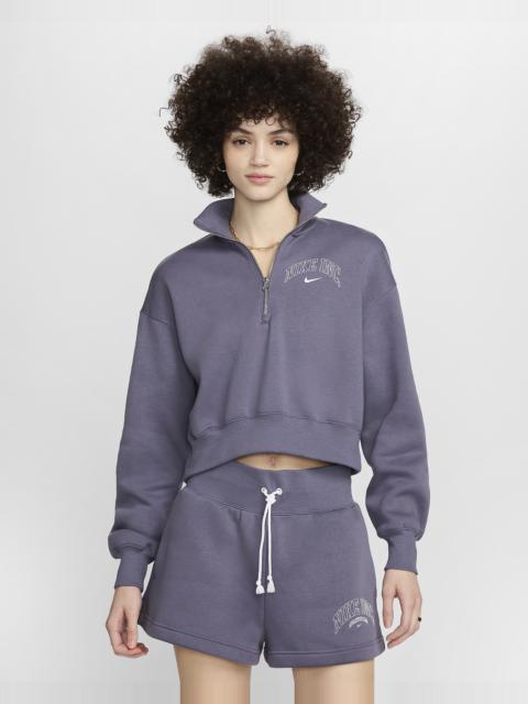 Nike Sportswear Phoenix Fleece Women's 1/2-Zip Cropped Sweatshirt