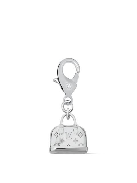 Louis Vuitton Alma Silver LV Charm