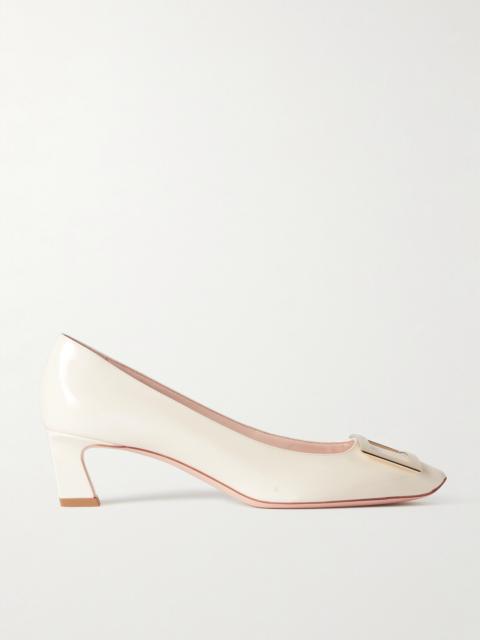 Roger Vivier Decollete Trompette 45 Patent-leather Pumps