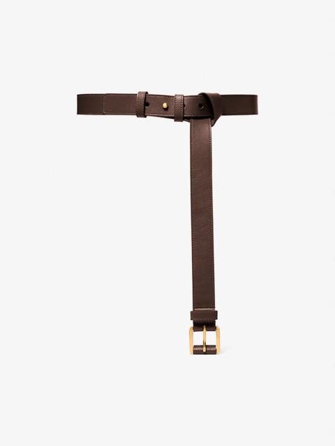 MICHAEL KORS COLLECTION Kaitlin Leather Trouser Belt