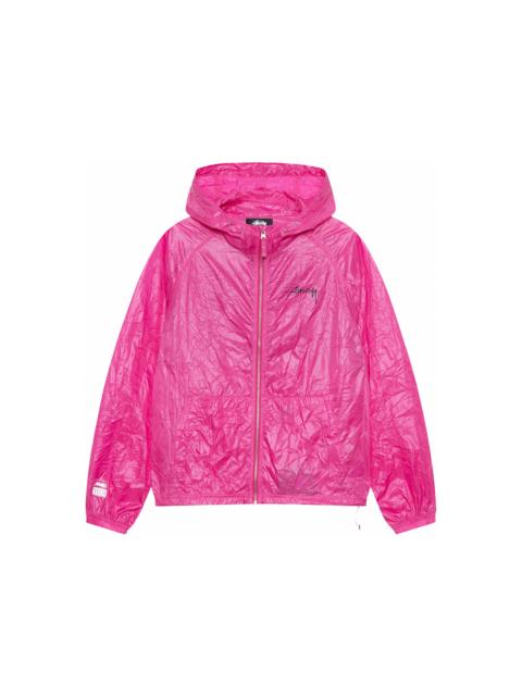 Stüssy Stussy Wrinkled Nylon Beach Shell Jacket Magenta