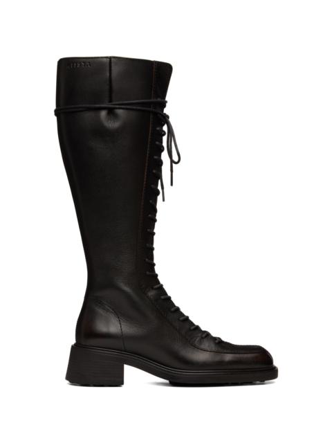 MIISTA Brown Saryna Tall Boots