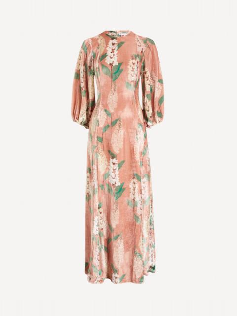 BERNADETTE Roxette Velvet Maxi Dress
