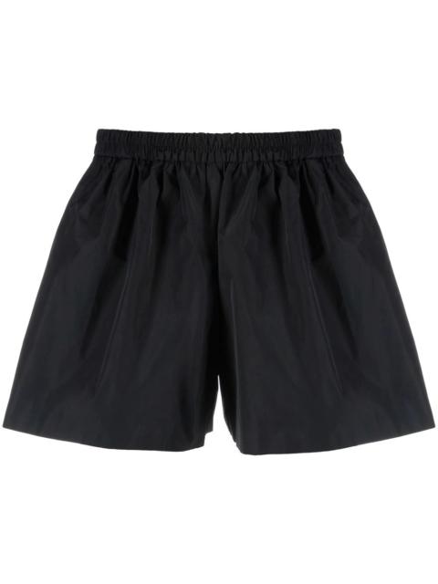 REDValentino pleated flared shorts