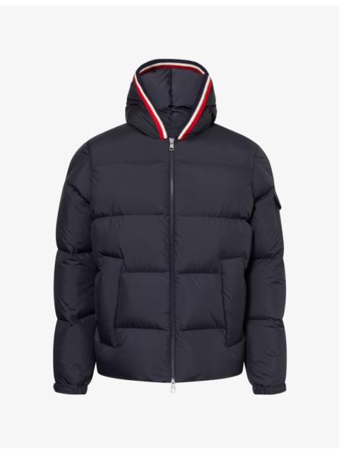 Moncler Lacfroid Hooded Short Down Jacket