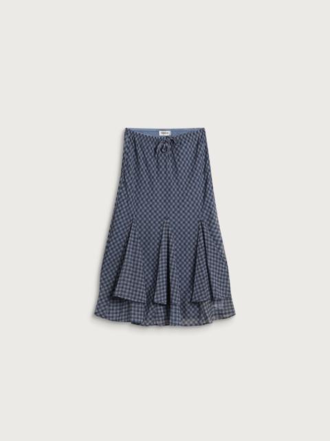 DAMSON MADDER. Damson Madder Rida Skirt