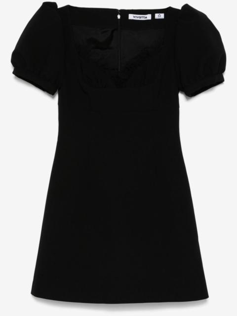 VIVETTA lace-trim mini dress