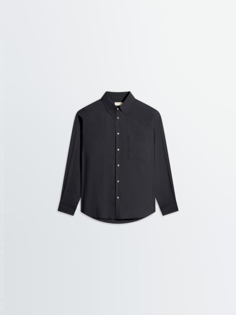 REGULAR SHIRT IN WASHED COTTON SILK