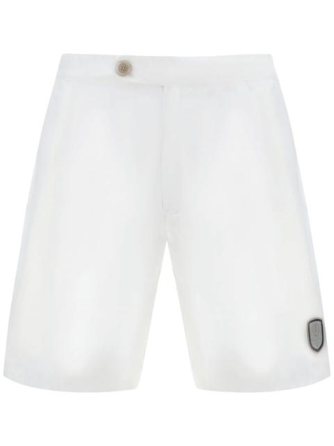Brunello Cucinelli Tailored Shorts With Button Detail "White" BRUN119