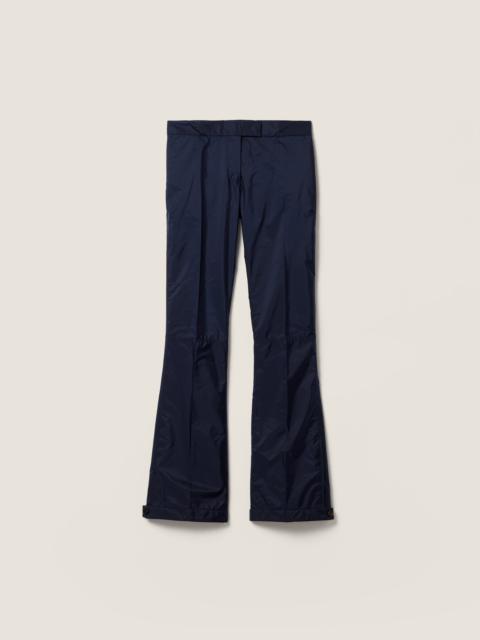 Miu Miu Technical fabric pants