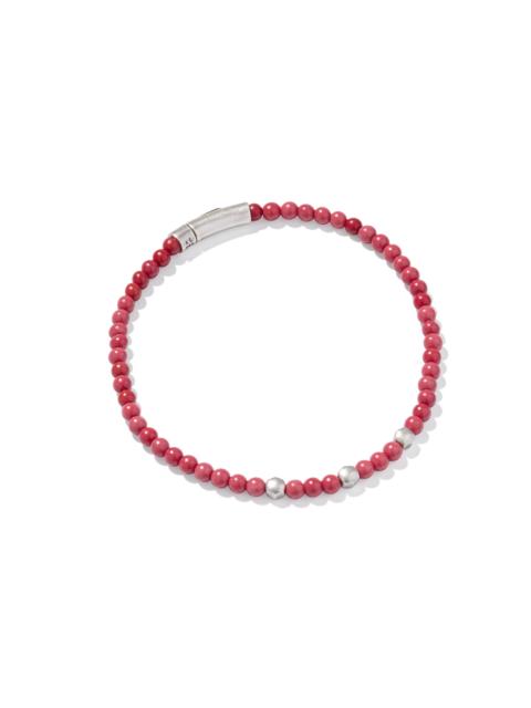 KENDRA SCOTT Otto Oxidized Sterling Silver Beaded Bracelet