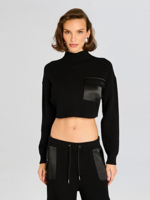 RETROFÊTE DONNA MID CROPPED SWEATER