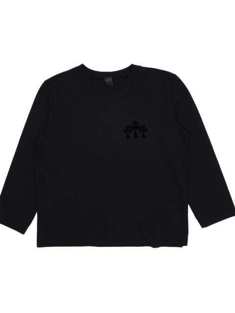 Chrome Hearts Cemetery Cross Blind Spot 3/4 Sleeve T-Shirt "Black" CHRM0338