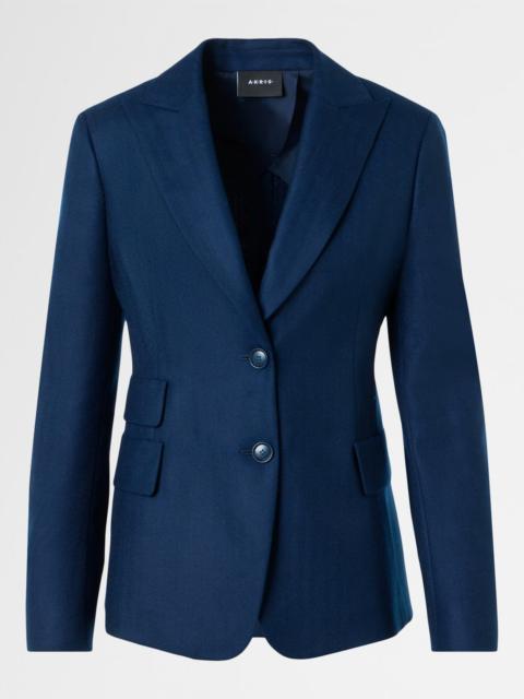 AKRIS Hans Cashmere Single-Breasted Jacket