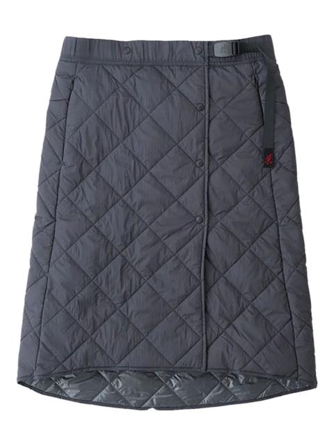 GRAMICCI quilted-effect midi skirt
