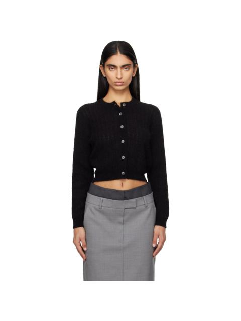 A.P.C. Black Milo Cardigan