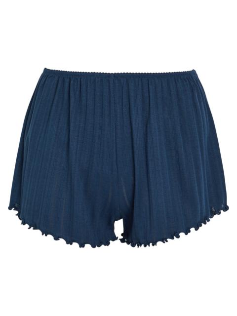 eberjey Eberjey Pointelle-knit Shorts