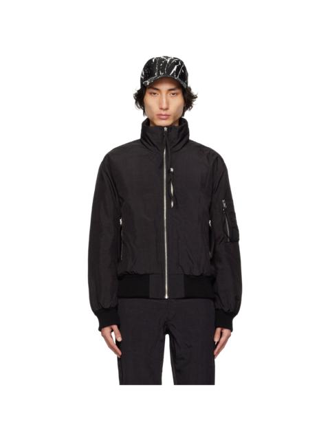 Kanghyuk Black Airbag Down Bomber Jacket