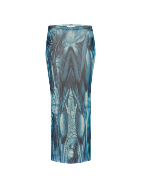 Jean Paul Gaultier Écorche skirt