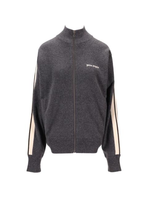 Palm Angels logo stripe track jacket
