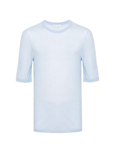 semi-sheer lyocell T-shirt