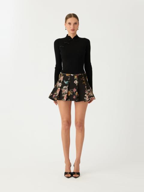 SAU LEE MILES BROCADE SKIRT