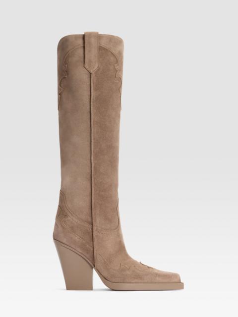 PARIS TEXAS SUEDE WESTERN BOOT