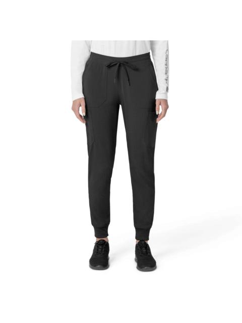 Carhartt Women's Force Cross-Flex Cargo Jogger Scrub Pant